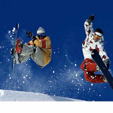 【2日間リフト券付】スキー・ボードで竜王スキー場を満喫★お料理は食べ放題のすき焼き付きバイキング